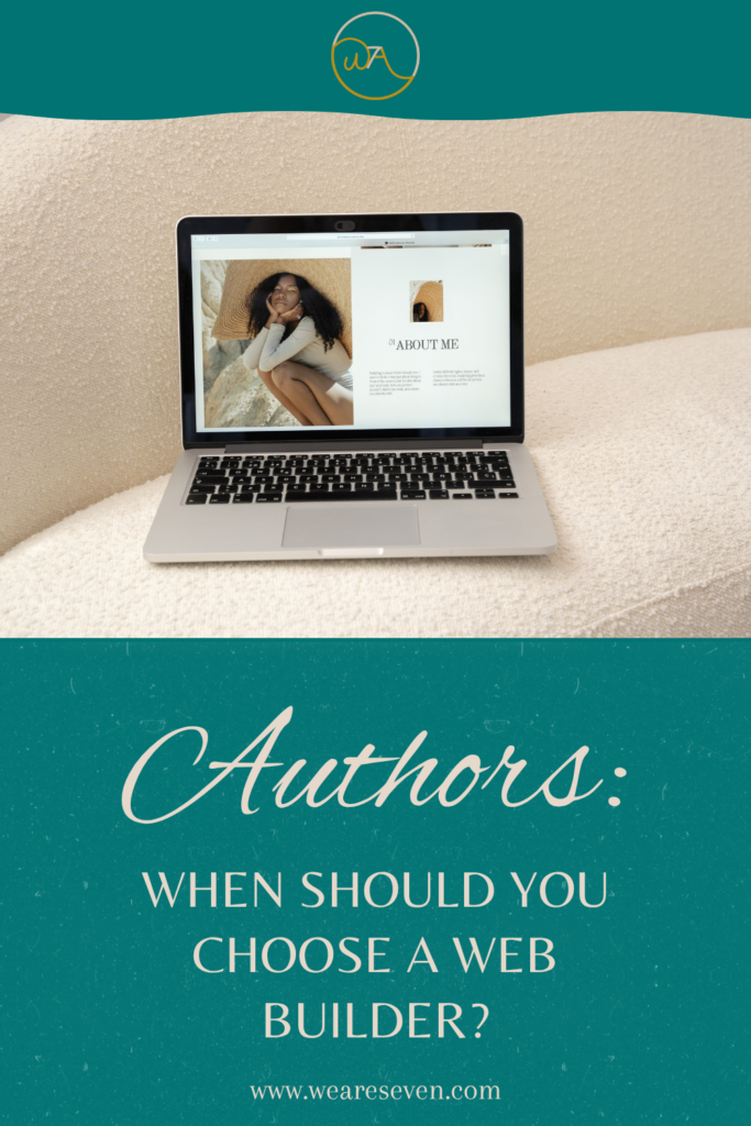 Authors: When Should You Choose a Web Builder?